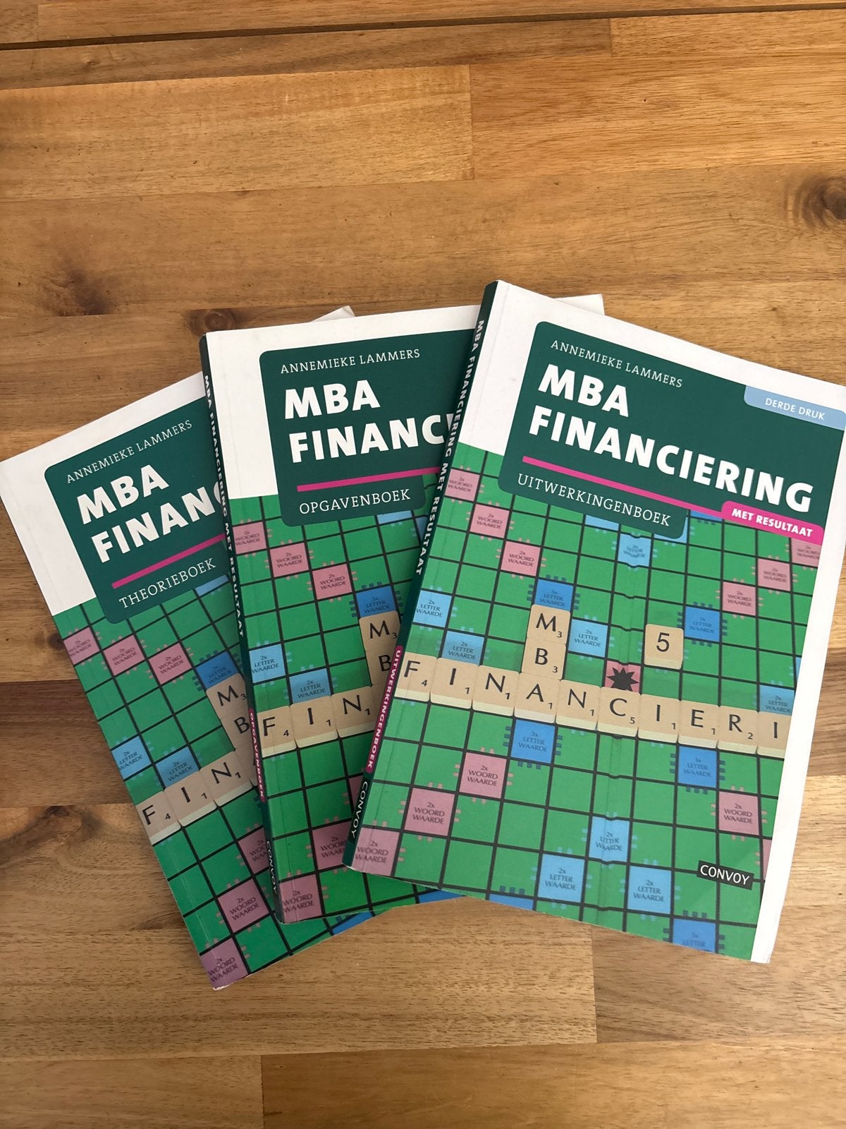 MBA Financiering: Theorieboek, Opgavenboek, Uitwerkingenboek, Boeken, Ophalen of Verzenden, Gamma, Zo goed als nieuw, HBO