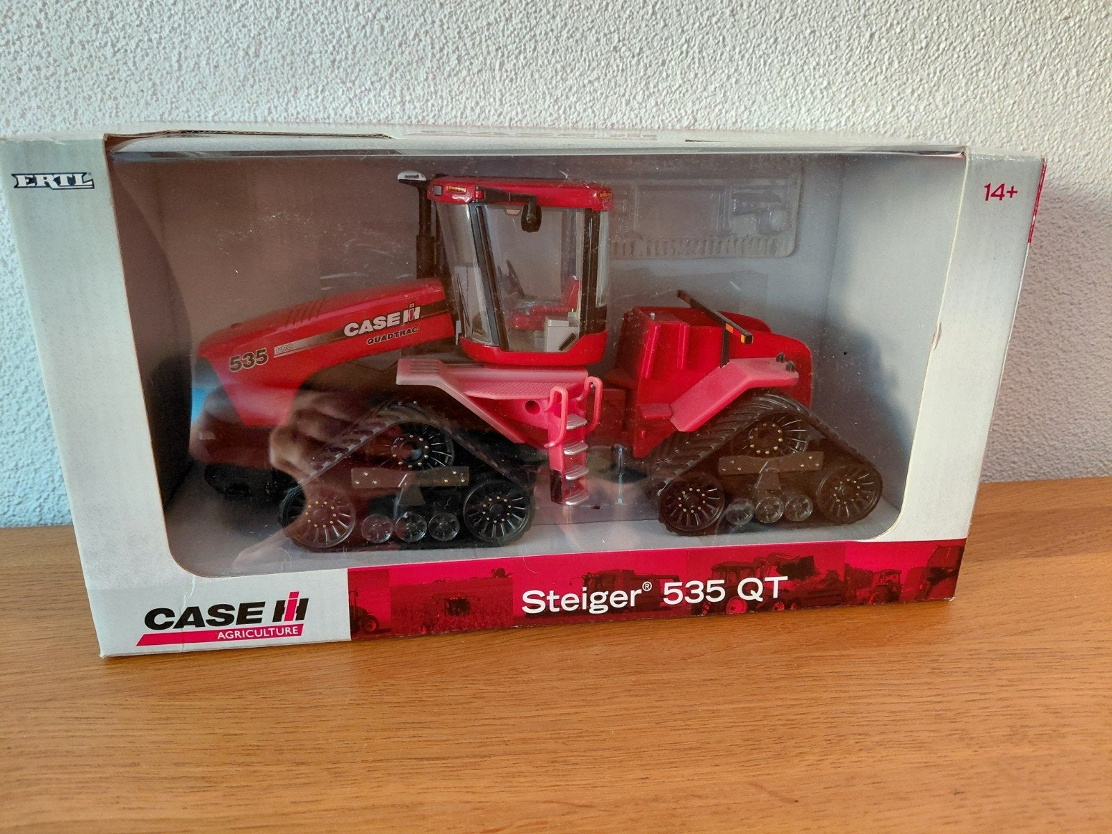 Case IH Steiger 535 QT Model Tractor - Nieuw in doos, Ophalen of Verzenden, Nieuw, Tractor of Landbouw, ERTL