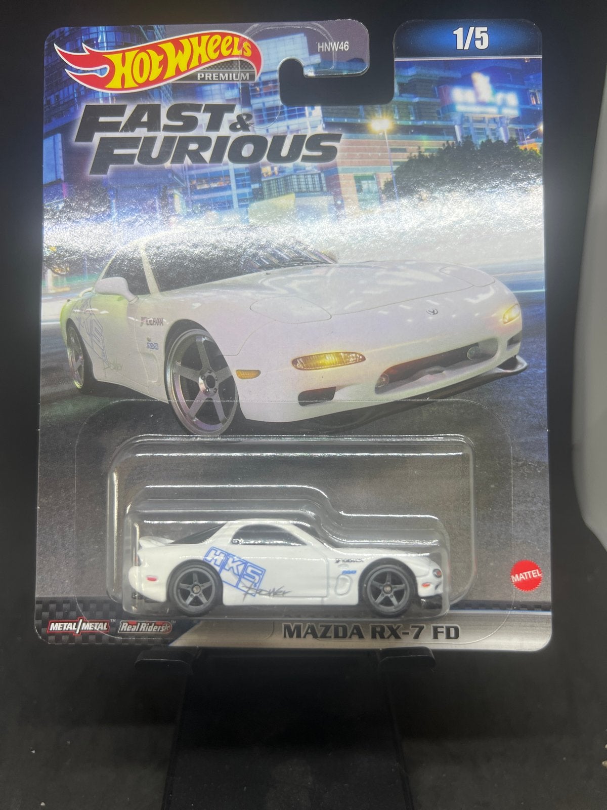 Hot Wheels Fast & Furious Mazda RX-7 FD (HKS), Ophalen of Verzenden, Nieuw, Auto