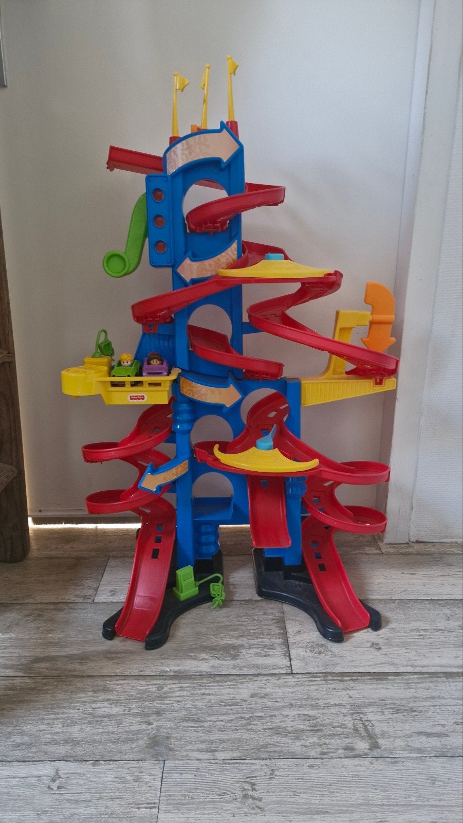 Fisher-Price Little People Wheelies Racebaan, Kinderen en Baby's, Ophalen, Gebruikt, Speelset