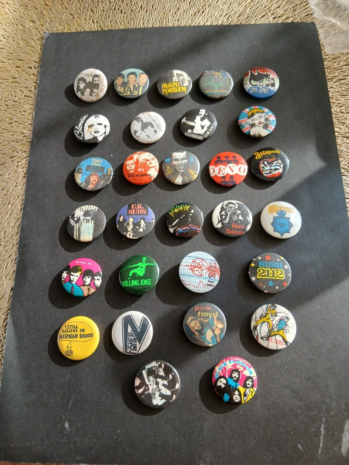 Herman brood pink floyd enz pins 1980, Ophalen of Verzenden, Sport