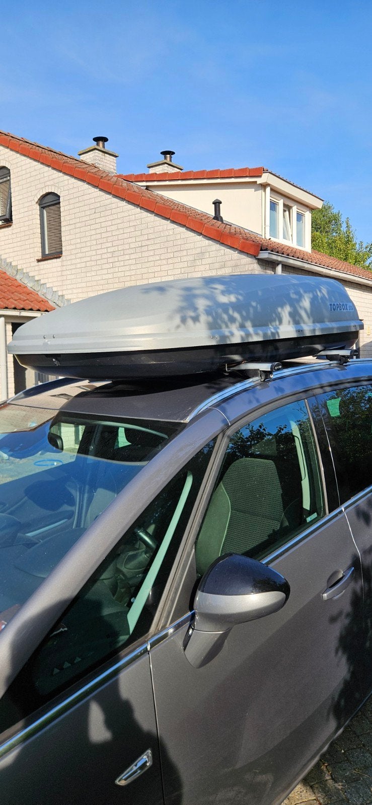 TOPBOX 580 Dakkoffer - Ruime en Stevige Bagageoplossing, Ophalen, Gebruikt