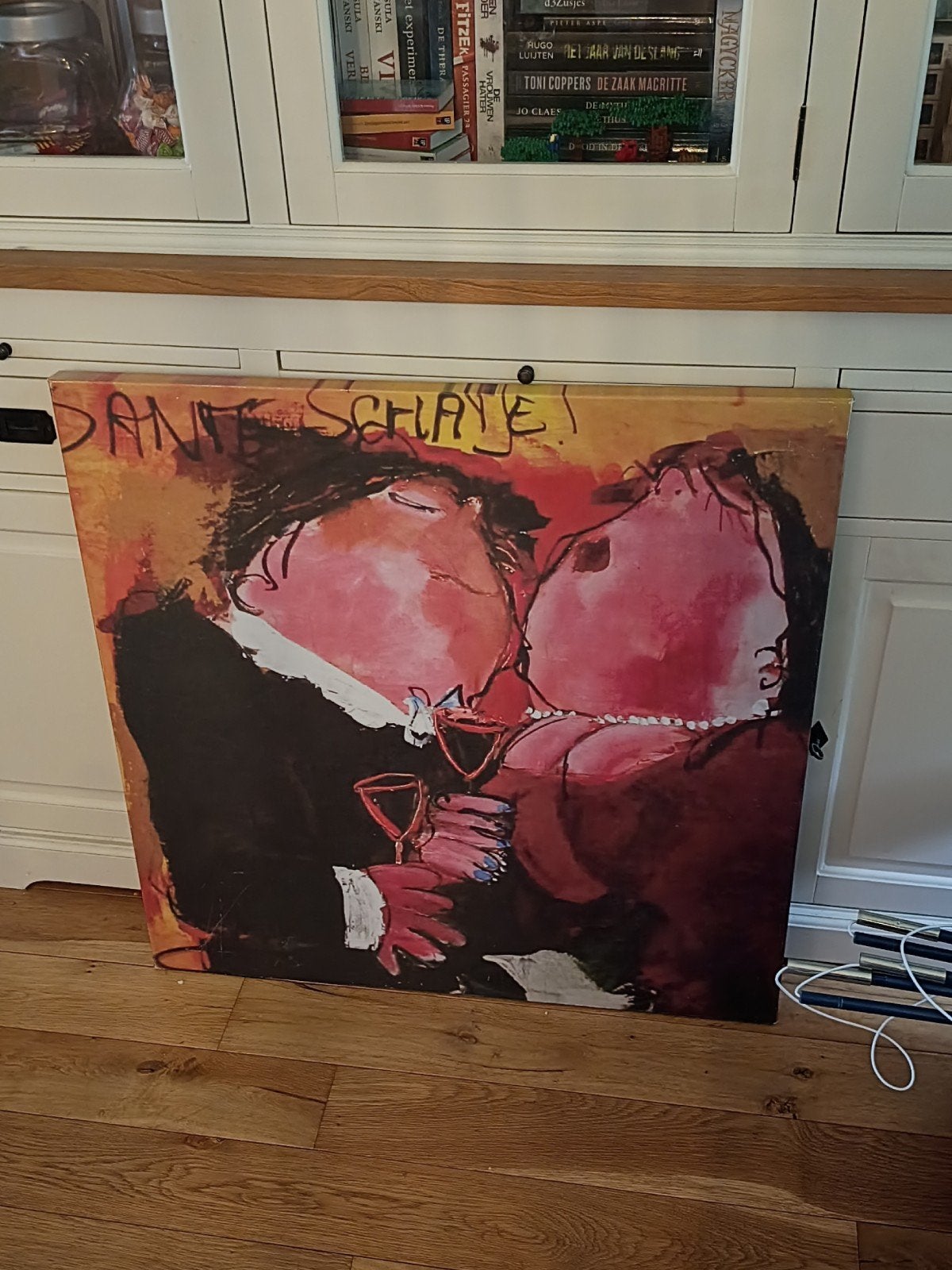 Gerdine duijsens schilderij, Ophalen, 75 tot 100 cm, Schilderij