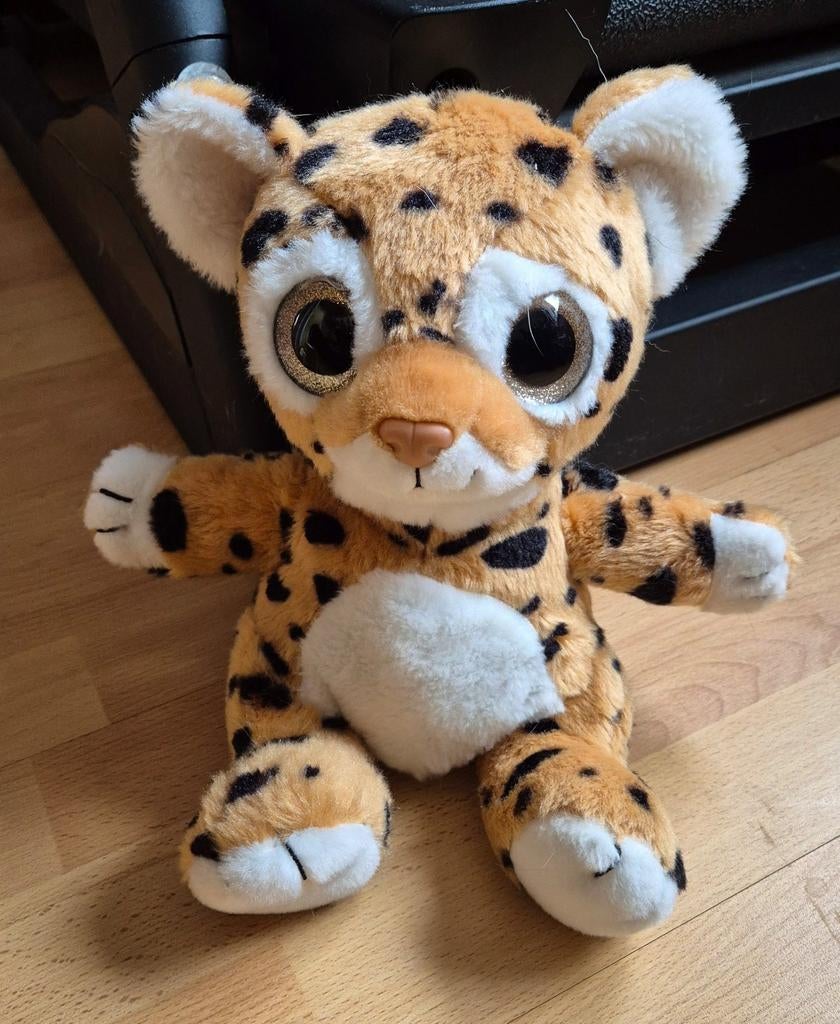 Onbeschadigde panter knuffel, Overige typen, Ophalen of Verzenden, Zo goed als nieuw, Klein (minder dan 20 cm)