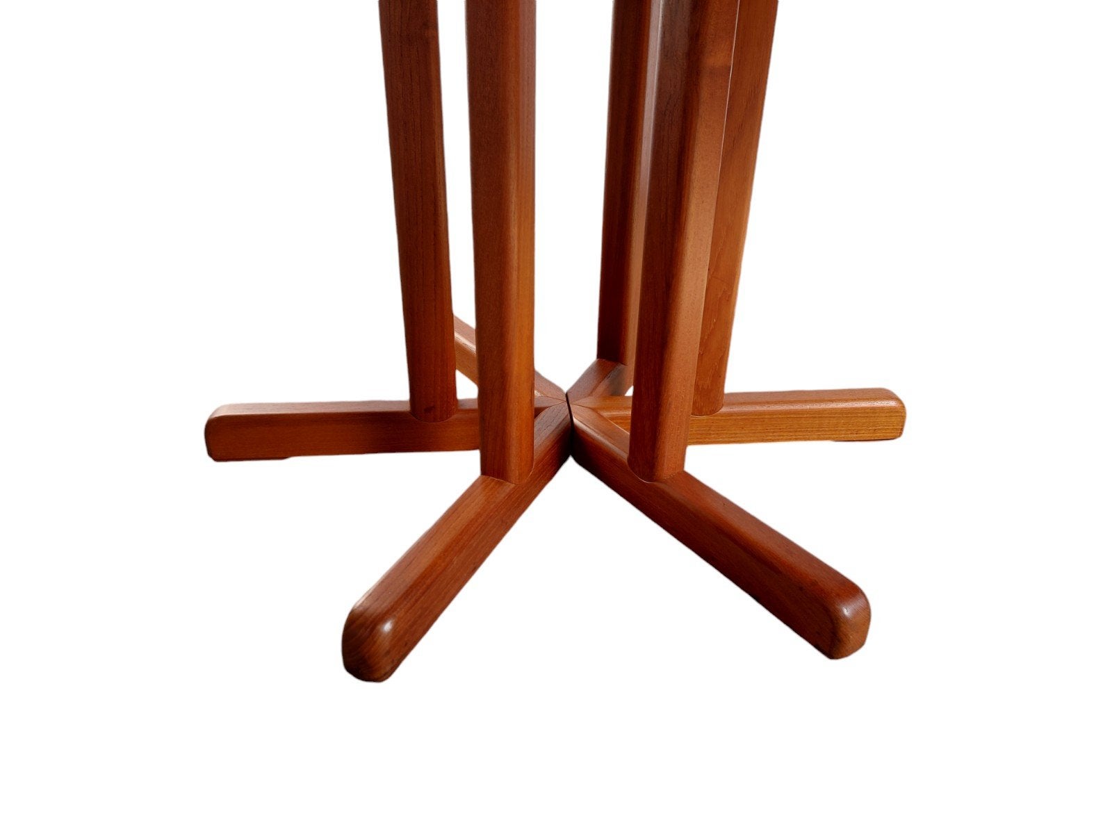 Vintage teakhouten eettafel, Ophalen, Gebruikt, Vijf personen of meer, Onbekend