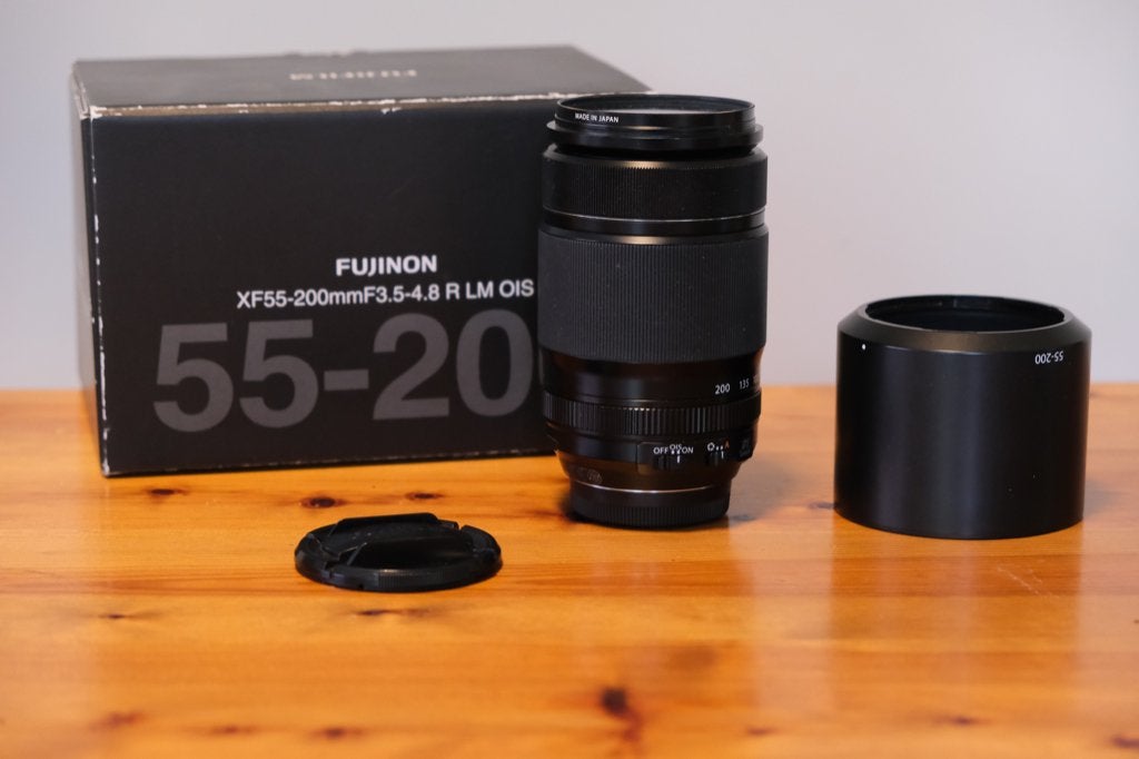 Te Koop Fujinon objectief XF 55-200, Audio, Tv en Foto, Fotografie | Lenzen en Objectieven, Fujifilm, Zo goed als nieuw, 200 mm