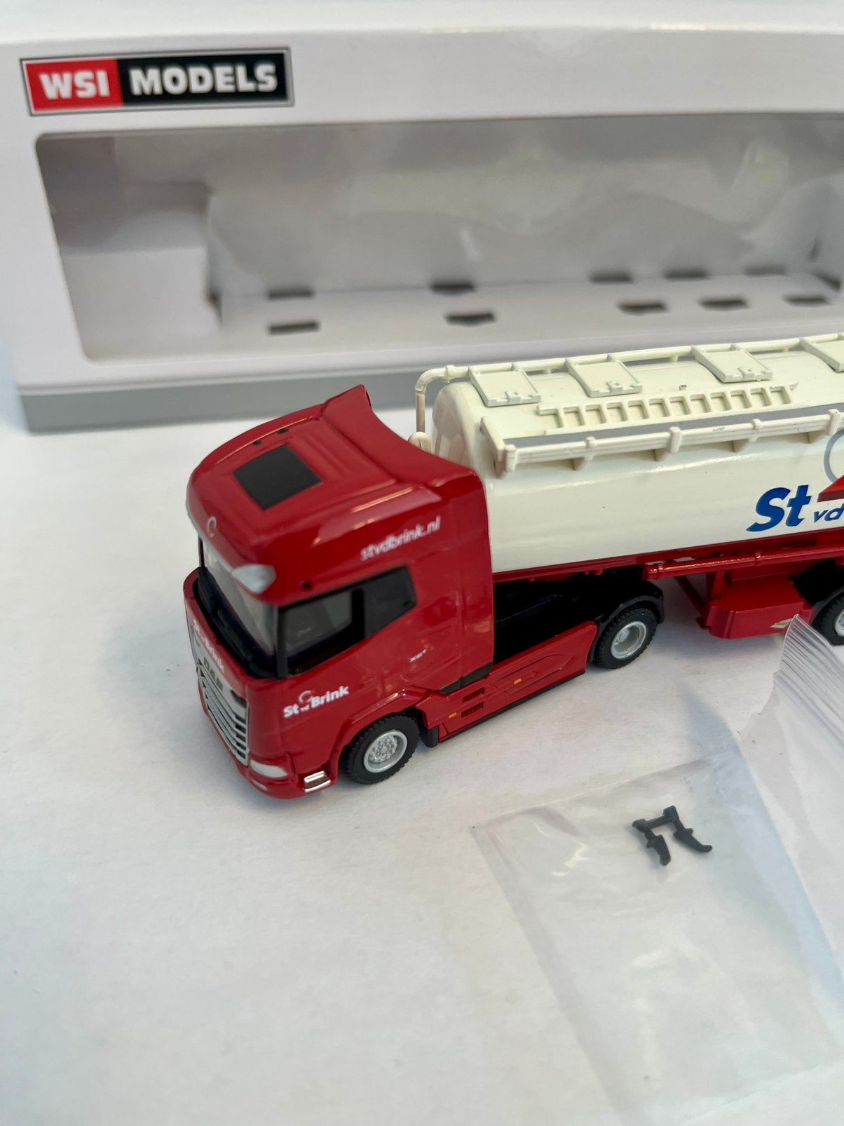St vd Brink DAF XG+ met bulkoplegger 1:87, Hobby en Vrije tijd, Modelauto's | 1:87, Overige merken, Nieuw, Tolweg 15 Ermelo, Ophalen of Verzenden
