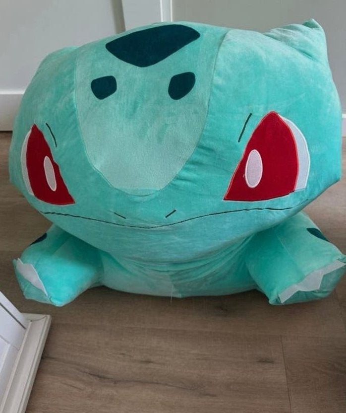 Pokémon levensgrote Bulbasaur Knuffel, Ophalen, Zo goed als nieuw, Overige typen
