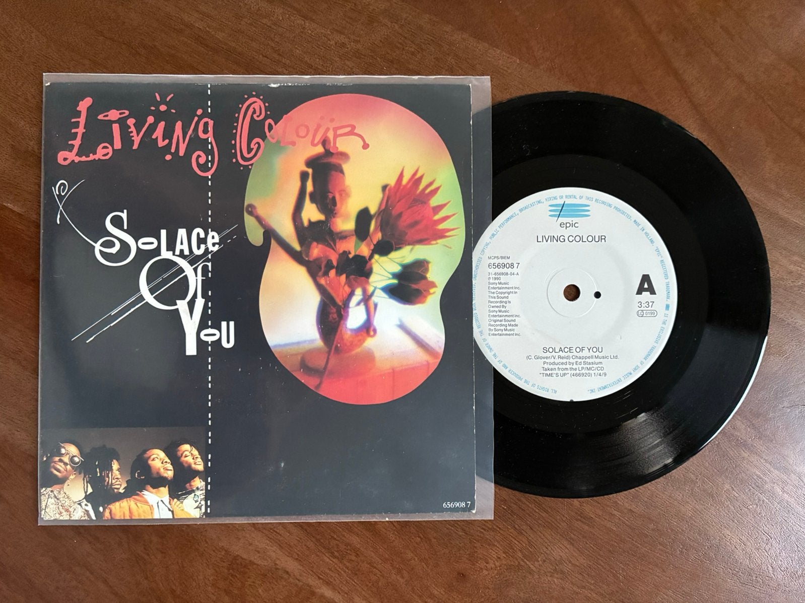 Living Colour - Solace of you, Ophalen of Verzenden, 7 inch