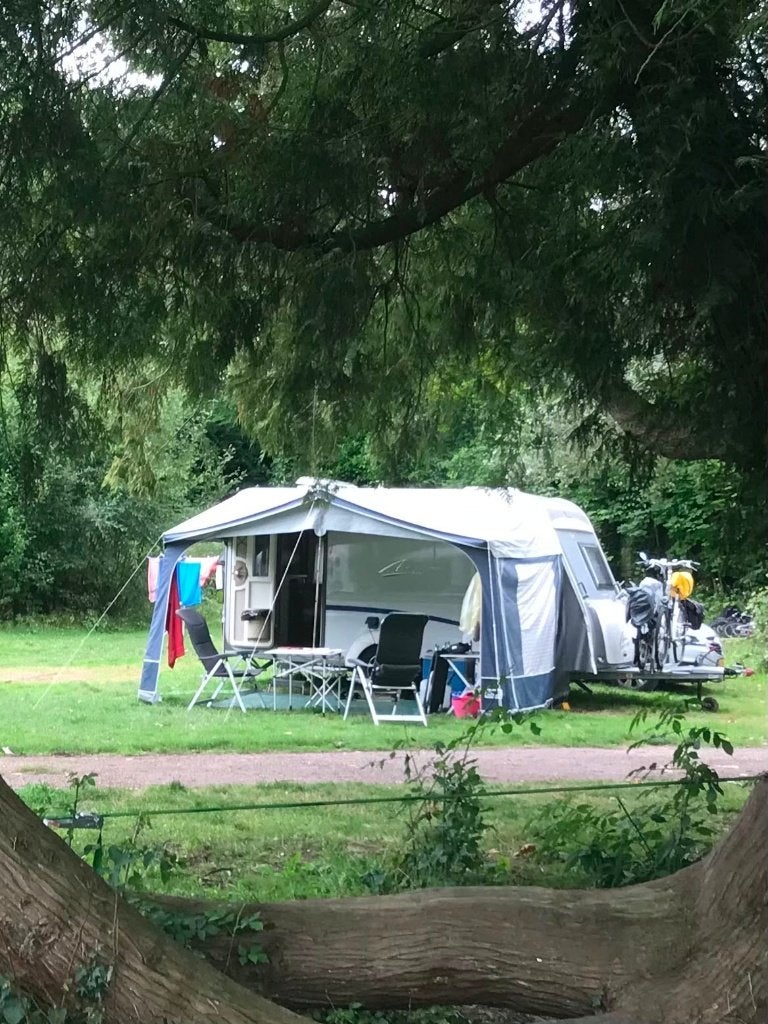 Voortent StarCamp voor caravan, Ophalen, Gebruikt, Ten Cate All Season 200g/m2, Starcamp