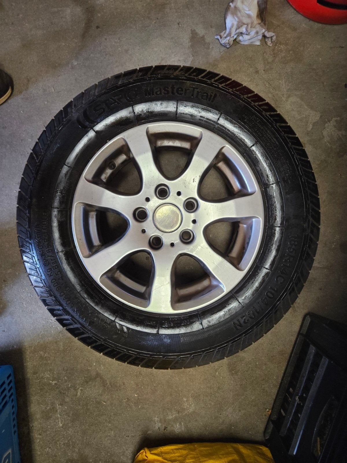 2x Aluminium velg 5.5Jx14 ET30 5x112 met GTA MasterTr, Ophalen, Nieuw, Zomerbanden, Banden en Velgen