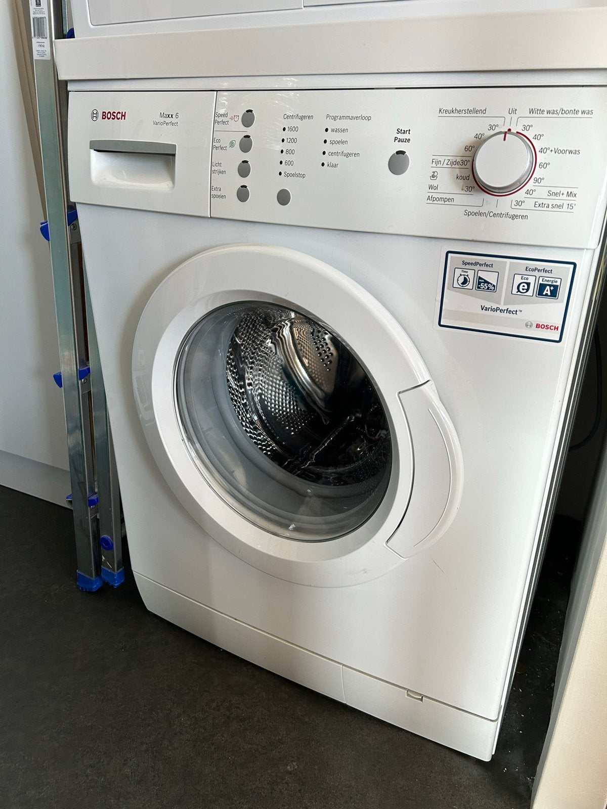 Bosch Maxx 6 VarioPerfect Wasmachine, Witgoed en Apparatuur, Wasmachines, Ophalen, Gebruikt, 85 tot 90 cm, 1200 tot 1600 toeren
