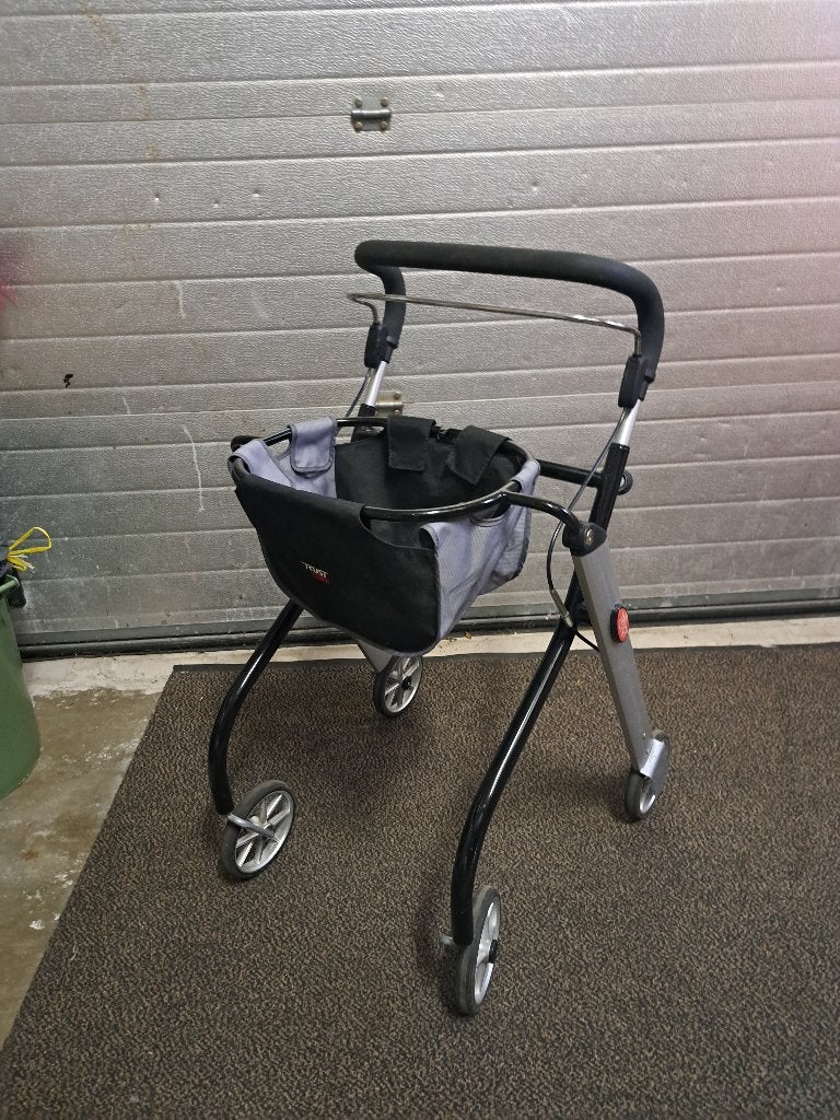 Lichte rollator voor binnen, Ophalen, Lichtgewicht, Zo goed als nieuw