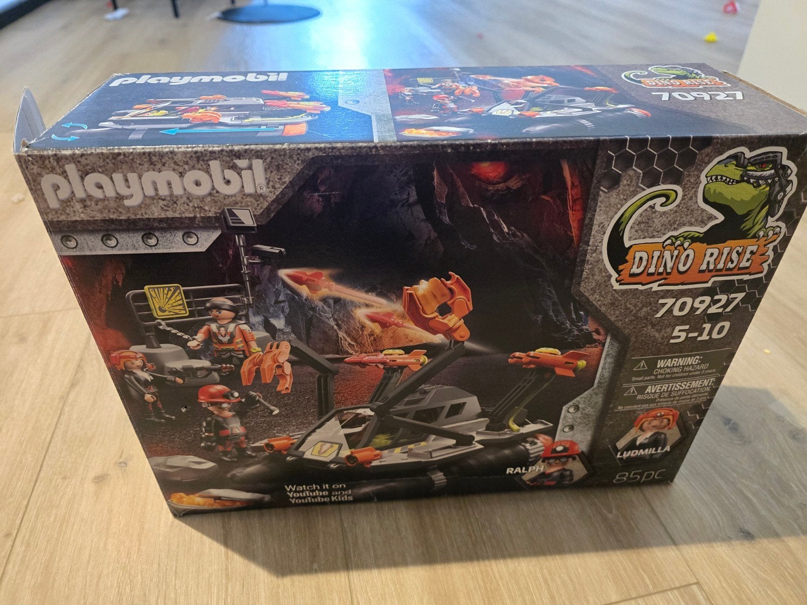 Playmobil Dino Rise 70927 - Compleet, Ophalen of Verzenden, Gebruikt, Complete set