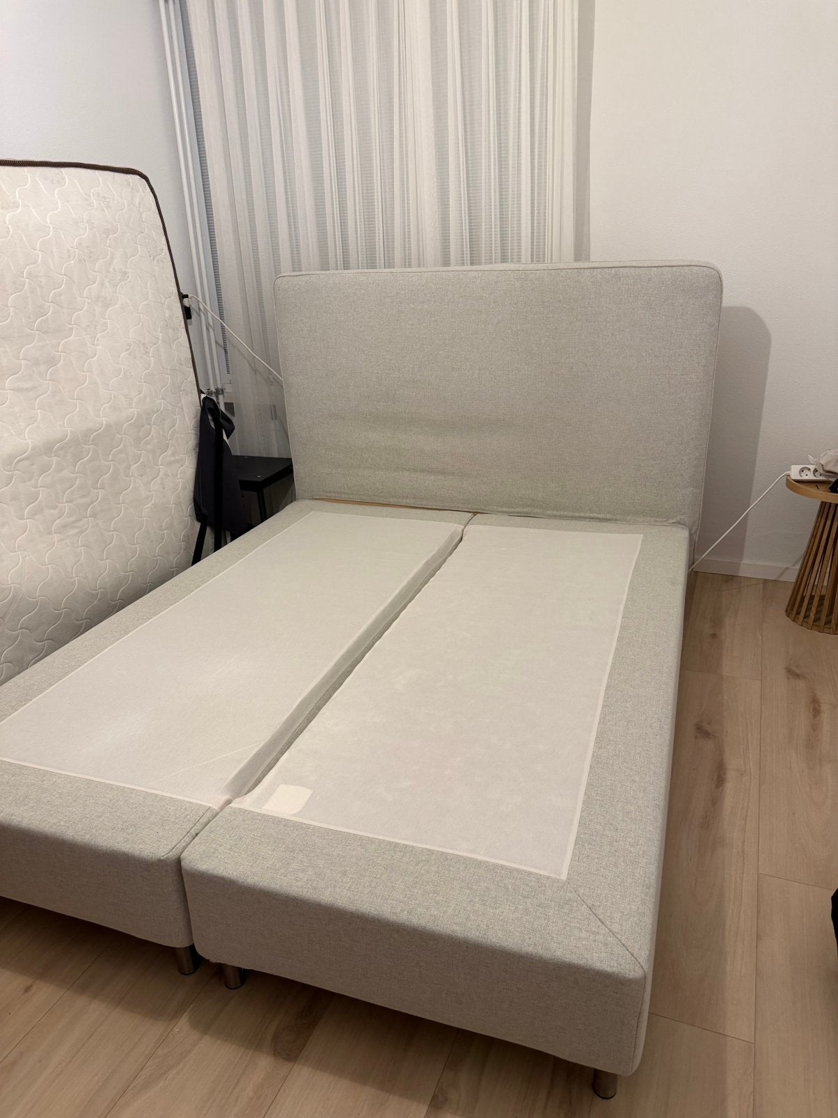 Boxspring 160x200, Ophalen, Gebruikt, Tweepersoons, 160 cm
