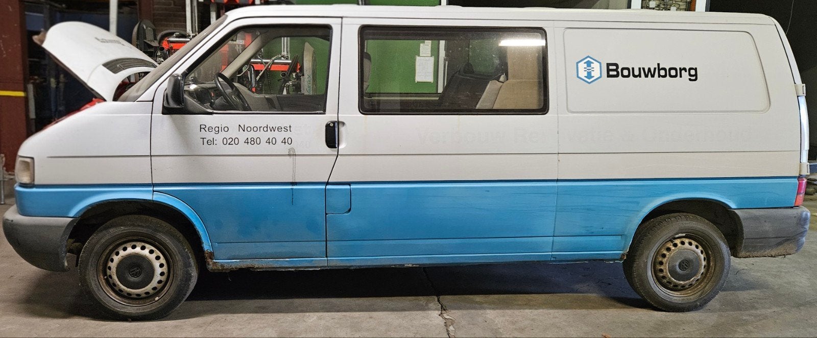Volkswagen Transporter Bestel 2.5 TDI 1.0 65KW DC 1999, Ophalen, Gebruikt, Volkswagen