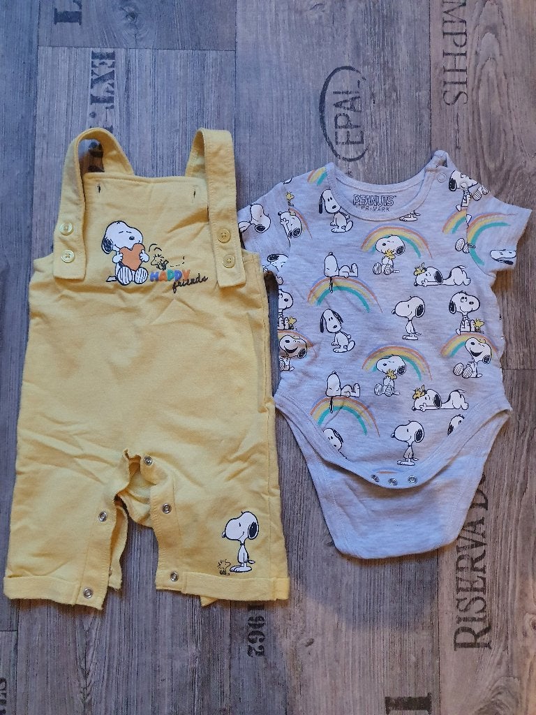 Nieuw setje Snoopie Peanuts maat 62, Ophalen, Jongetje of Meisje, Nieuw, Setje