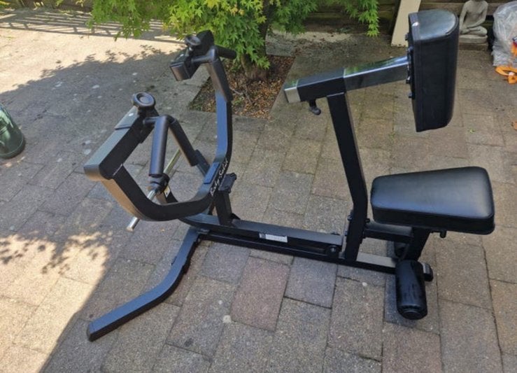 seated row machine 30mm, Ophalen, Zo goed als nieuw, Rug, Krachtstation