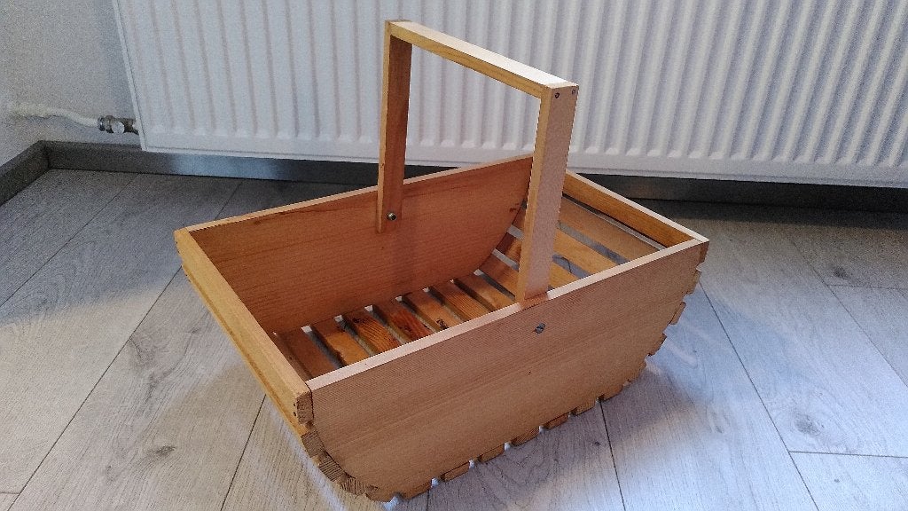 Houten lectuurbak., Ophalen, Gebruikt, Hout