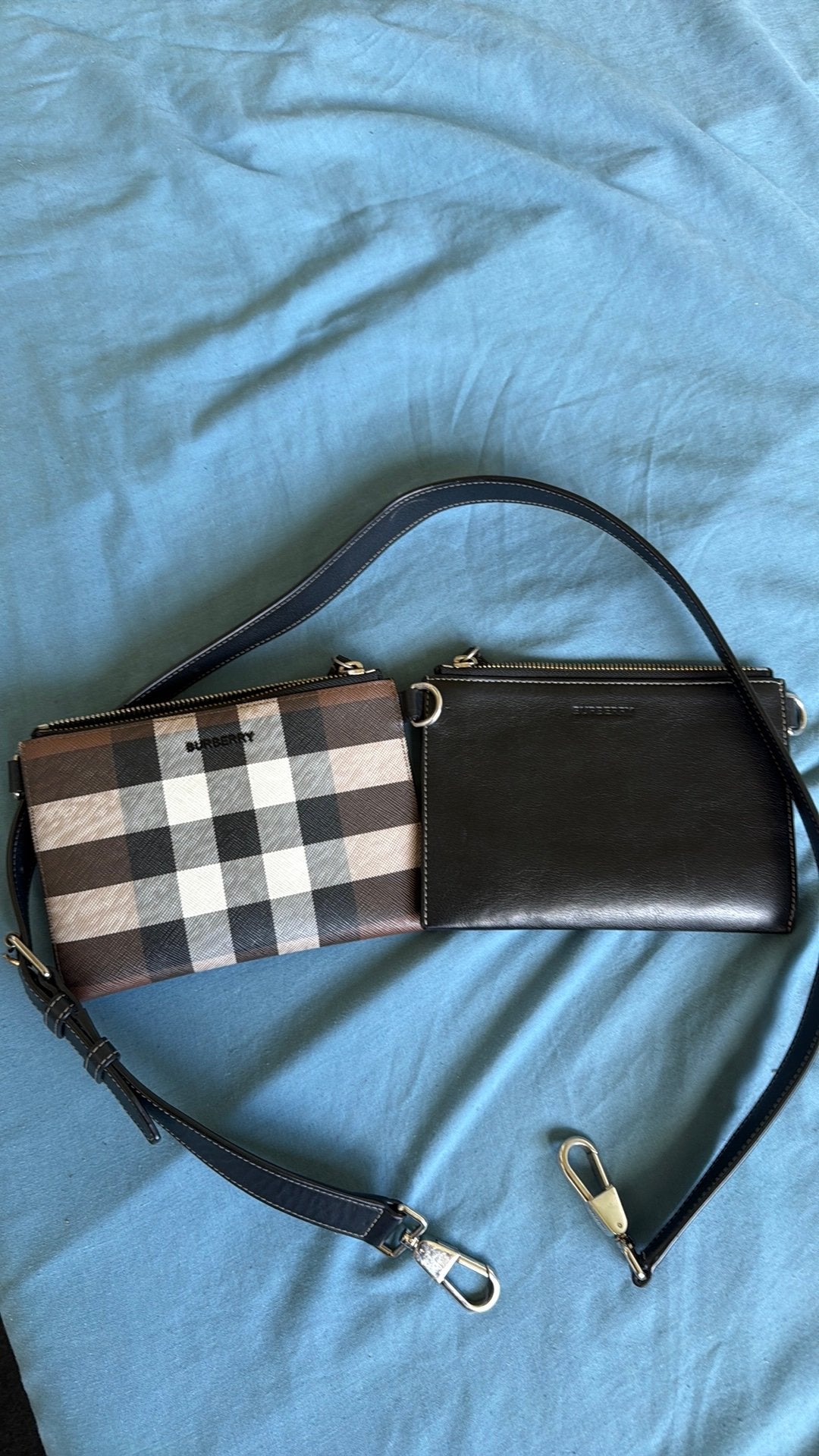 Burberry cross body bag, Ophalen of Verzenden, Zo goed als nieuw, Schoudertasje