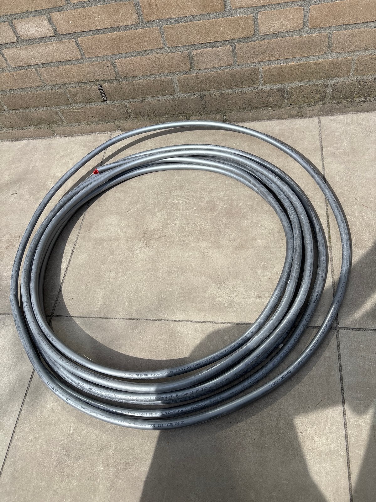 Rehau Rautitan stabil PE-Xa/AL/PE-RT buis 16.2x2.6, Doe-het-zelf en Verbouw, Buizen en Afvoer, Ophalen, Overige materialen, 6 meter of meer