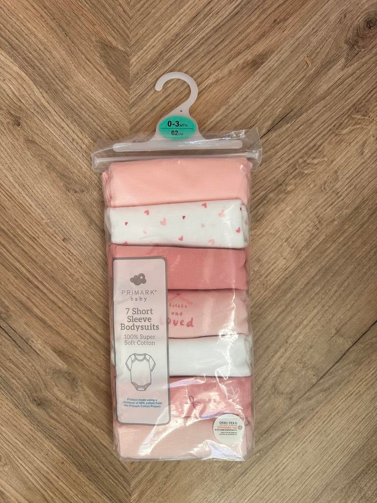 Primark Baby Rompers korte mouw, Ophalen of Verzenden, Nieuw, Meisje