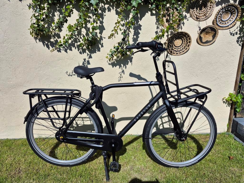 Gazelle Transportfiets - Herenmod - Zo goed als nieuw, Fietsen en Brommers, Fietsen | Dames | Damesfietsen, Ophalen, 53 tot 56 cm