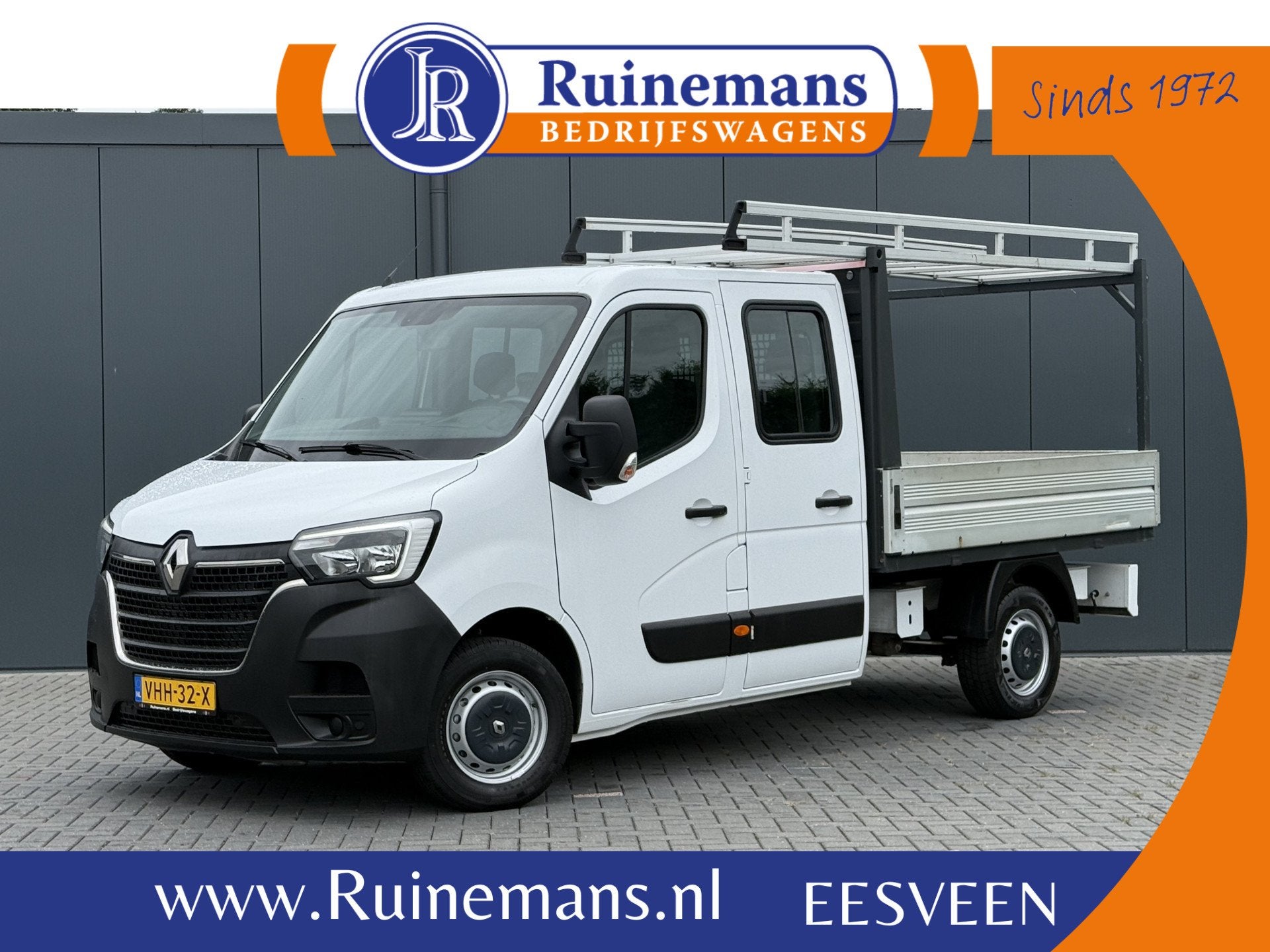 Renault Master 2.3 dCi 135 PK / PICK UP / 27.239 KM! / 7-PER, Voorwielaandrijving, 136 pk, Gebruikt, Euro 6