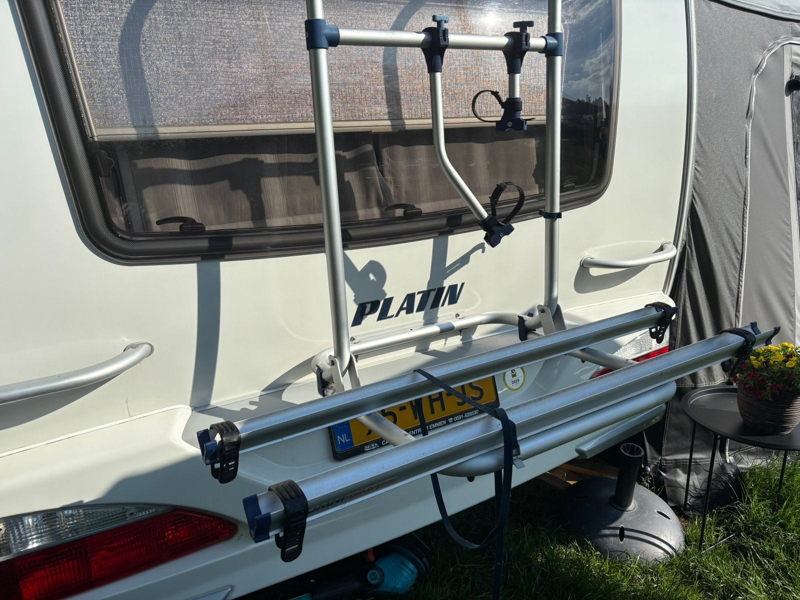 Caravan fietsendrager achterop !, Ophalen, Zo goed als nieuw