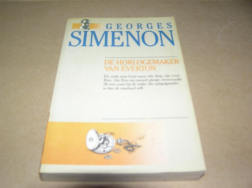 De Horlogemaker van Everton -Georges Simenon, Gelezen, België, Ophalen of Verzenden, Georges Simenon