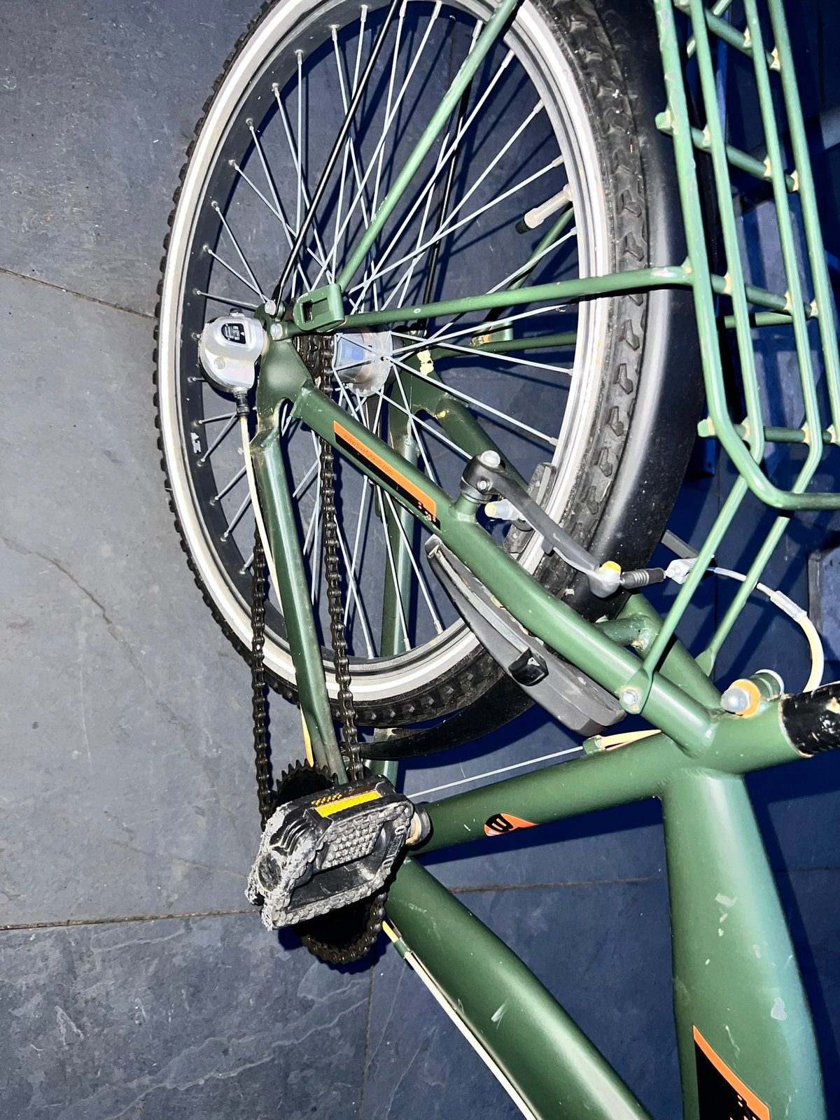 Jongensfiets 24 inch, Ophalen, Urban Grunge, Handrem, Gebruikt