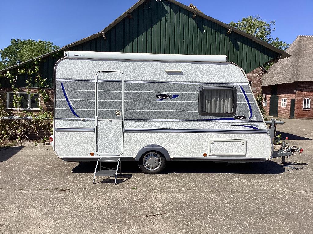 Caravan Caravelair, Caravans en Kamperen, Caravans, Vast bed, Schokbreker, Treinzit, 750 - 1000 kg