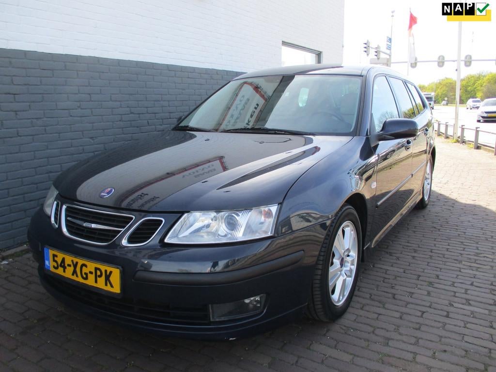 Saab 9-3 Sport Estate 1.8t Vector, 1998 cc, 4 cilinders, 150 pk, Blauw