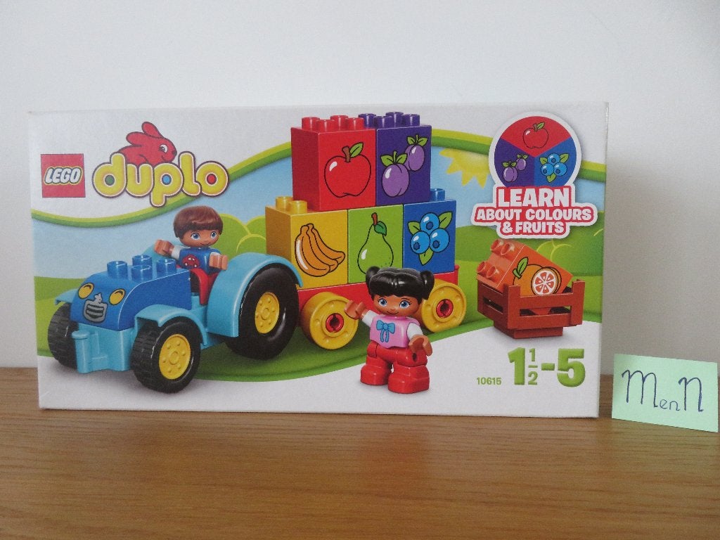 LEGO Duplo 10615 Tractor Fruit Poppetjes, Ophalen, Nieuw, Duplo, Complete set