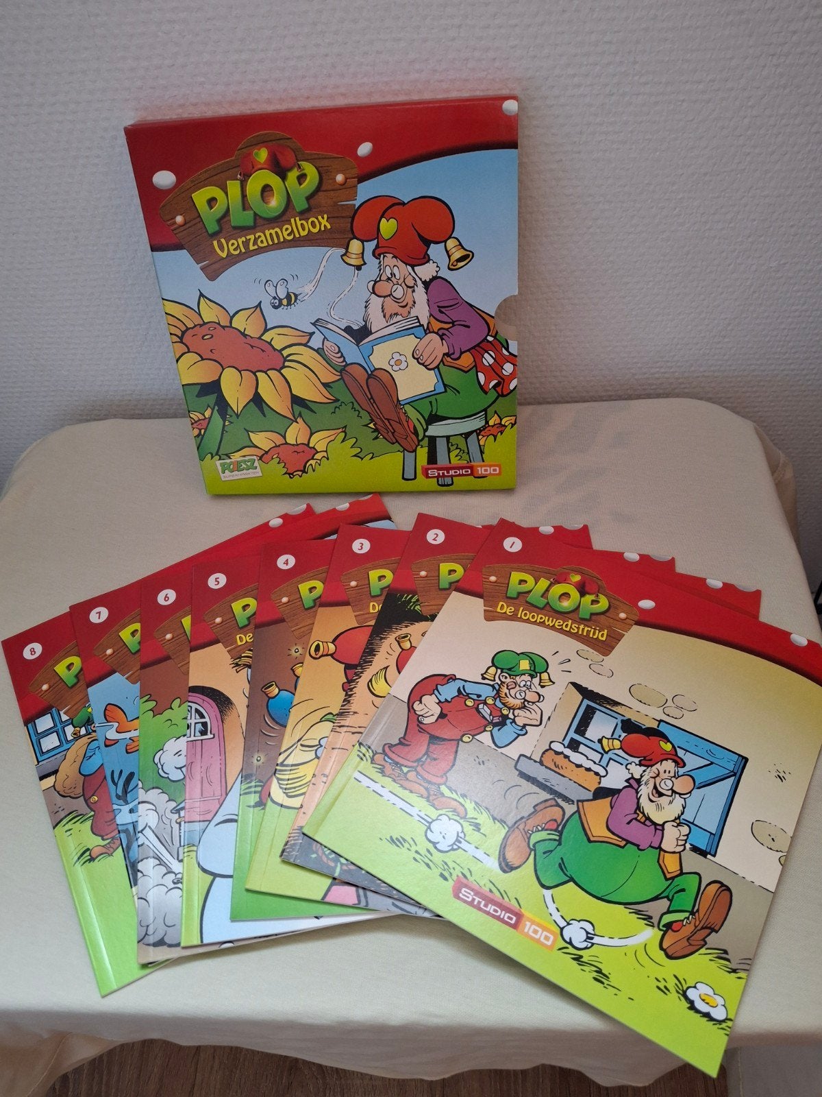 Plop Verzamelbox - Complete Serie boekjes, Complete serie of reeks, Ophalen of Verzenden, Zo goed als nieuw, Studio 100