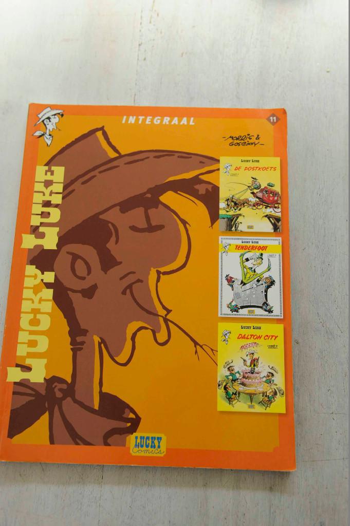 LUCKY LUKE - Integraal Deel 11 oa met de Postkoets, Boeken, Stripboeken, Meerdere stripboeken, Verzenden, Gelezen