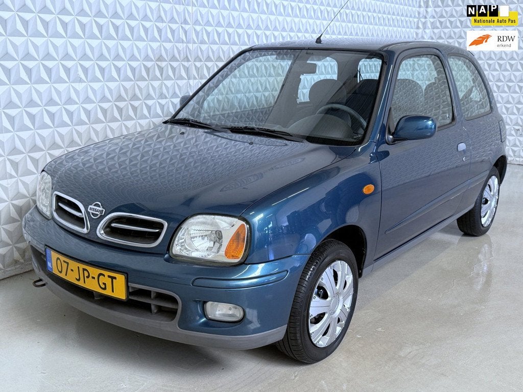Nissan Micra 1.4 met stuurbekrachtiging + NIEUWE APK! 97.000, Auto's, Nissan, Voorwielaandrijving, Gebruikt, 750 kg, 4 cilinders