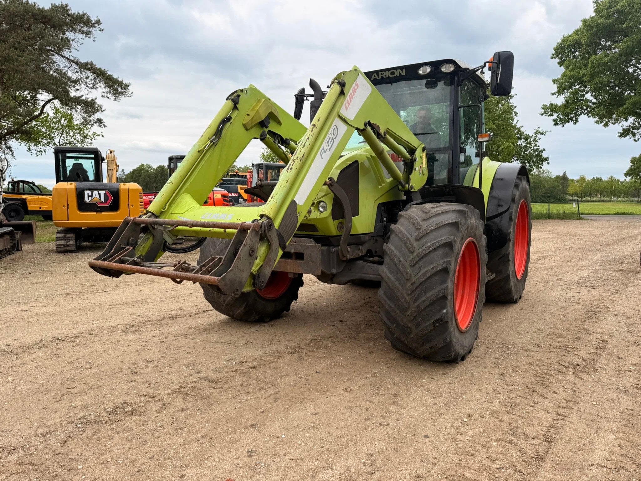 Claas ARION 430 A21 (bj 2013), Overige merken, Jansen Machines, Gebruikt, Topperweg 60
3774 LJ  Kootwijkerbroek, NL