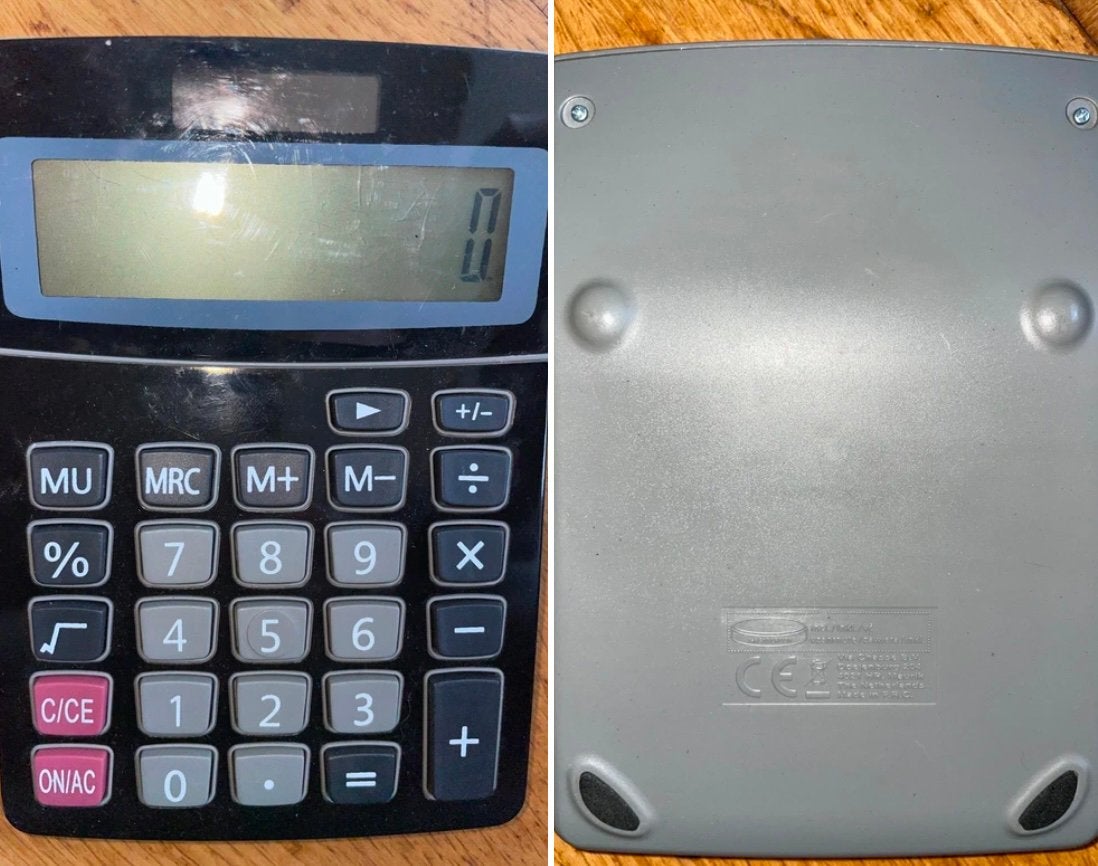 Casio sl-320ter+ rekenmachine calculator 6e, Diversen, Ophalen of Verzenden, Zo goed als nieuw