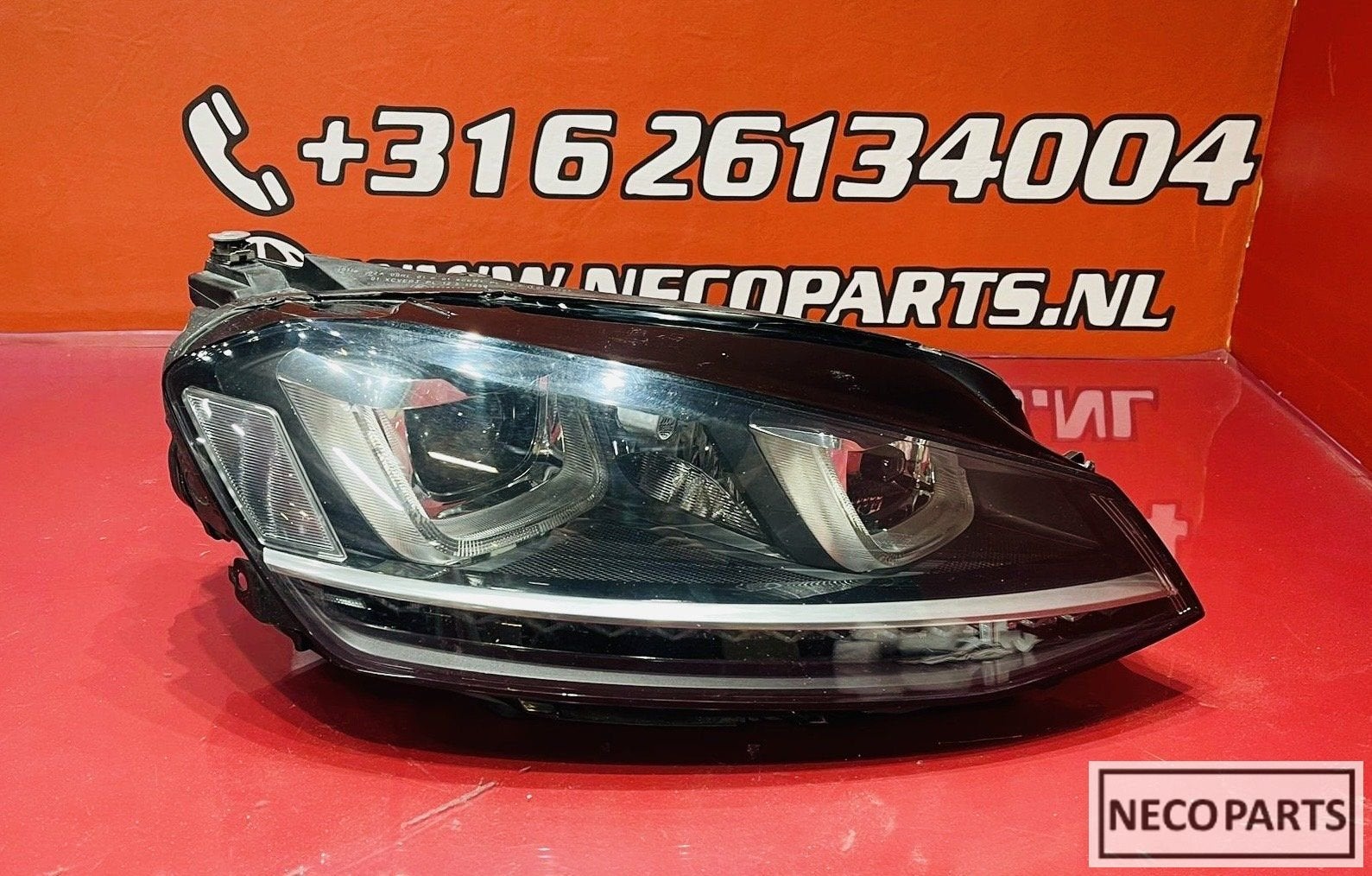 VW GOLF 7 R R20 XENON LED KOPLAMP 5G1941752D ORIGINEEL, Auto-onderdelen, Verlichting, Gebruikt, -, Volkswagen, -