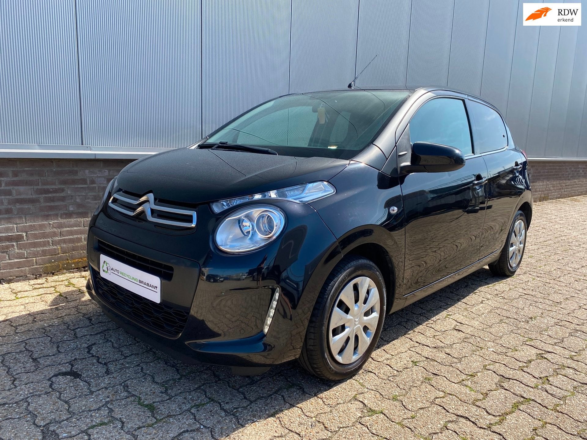 Citroen C1 1.0 VTi Feel Apple Carplay/Android Auto, Airco,, Auto diversen, Citroën, Zwart, Handgeschakeld, 998 cc
