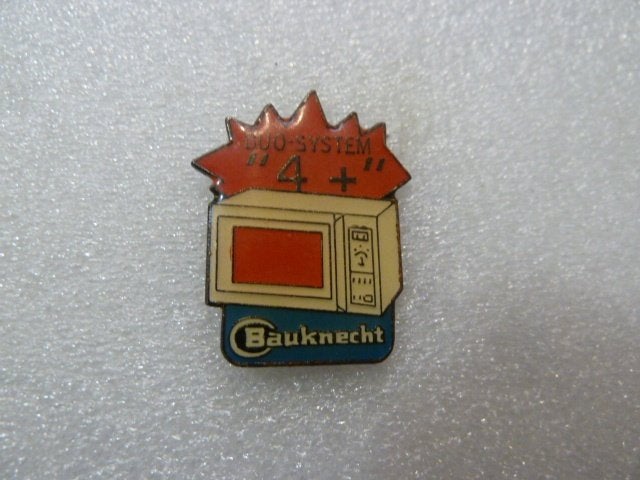 Vintage Bauknecht Duo-System 4+ Pin, Ophalen of Verzenden, Gebruikt, Merk, Speldje of Pin