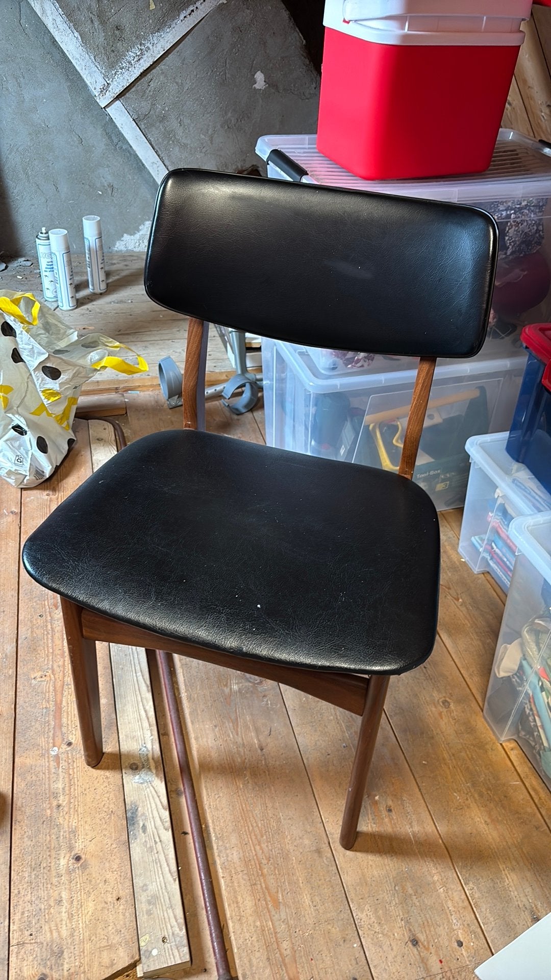 Twee retro stoelen, Kunststof, Twee, Wit, Ophalen of Verzenden