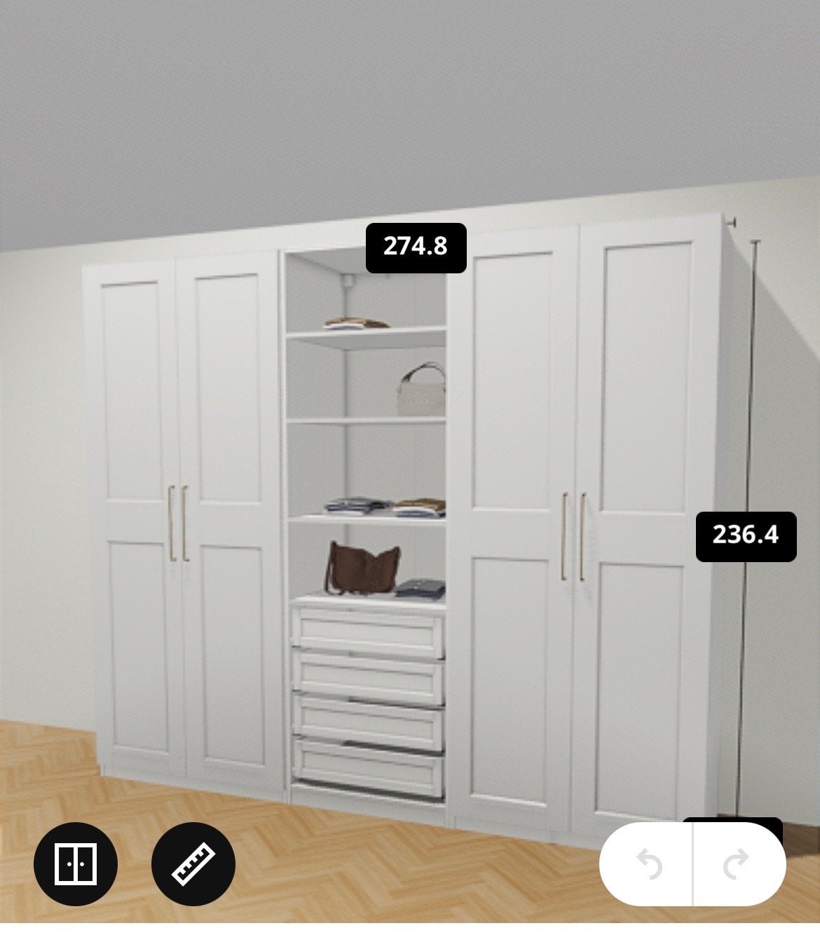 Ikea Pax kast (Nieuw), Ophalen, 200 cm of meer, Nieuw, 200 cm of meer