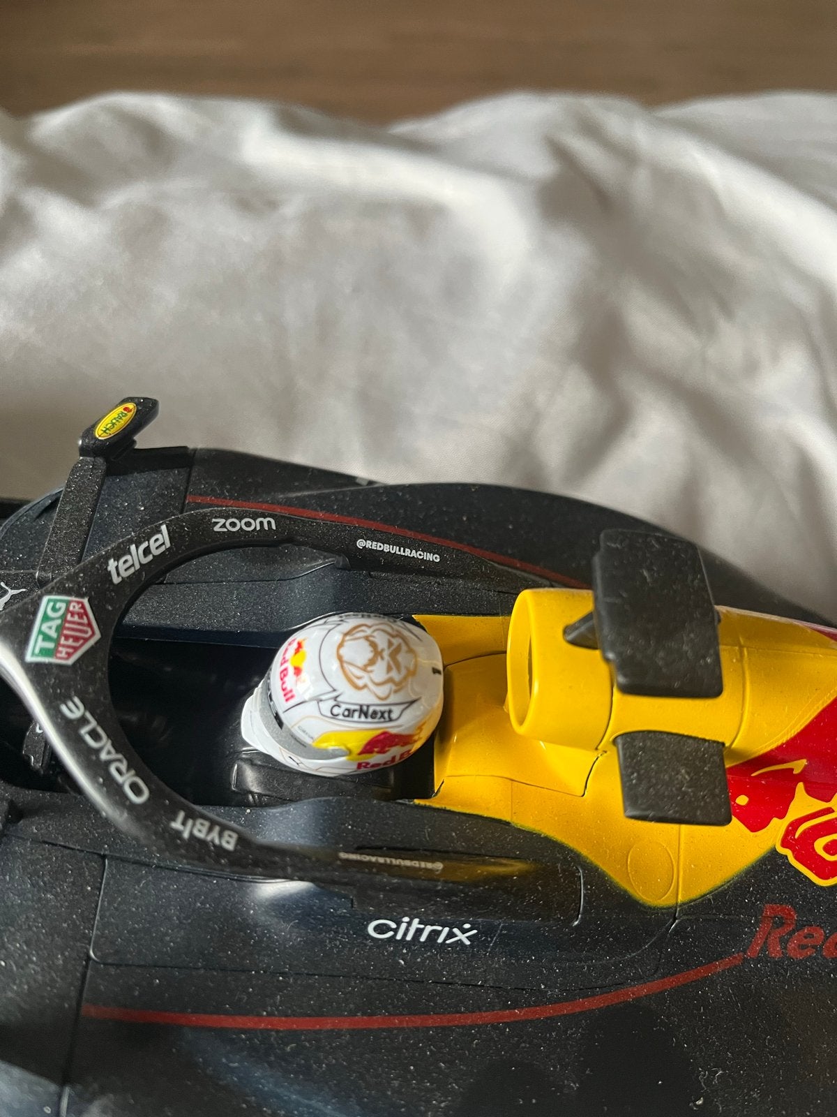 Red Bull Racing F1 modelauto Max Verstappen, Overige merken, Auto, 1:32 tot 1:50, Ophalen of Verzenden