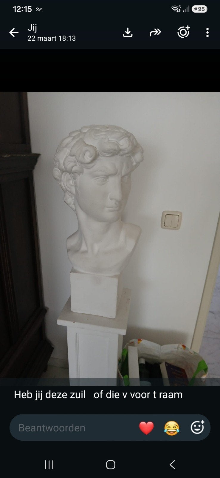 davidskop, Huis en Inrichting, Woonaccessoires | Zuilen en Pilaren, Ophalen