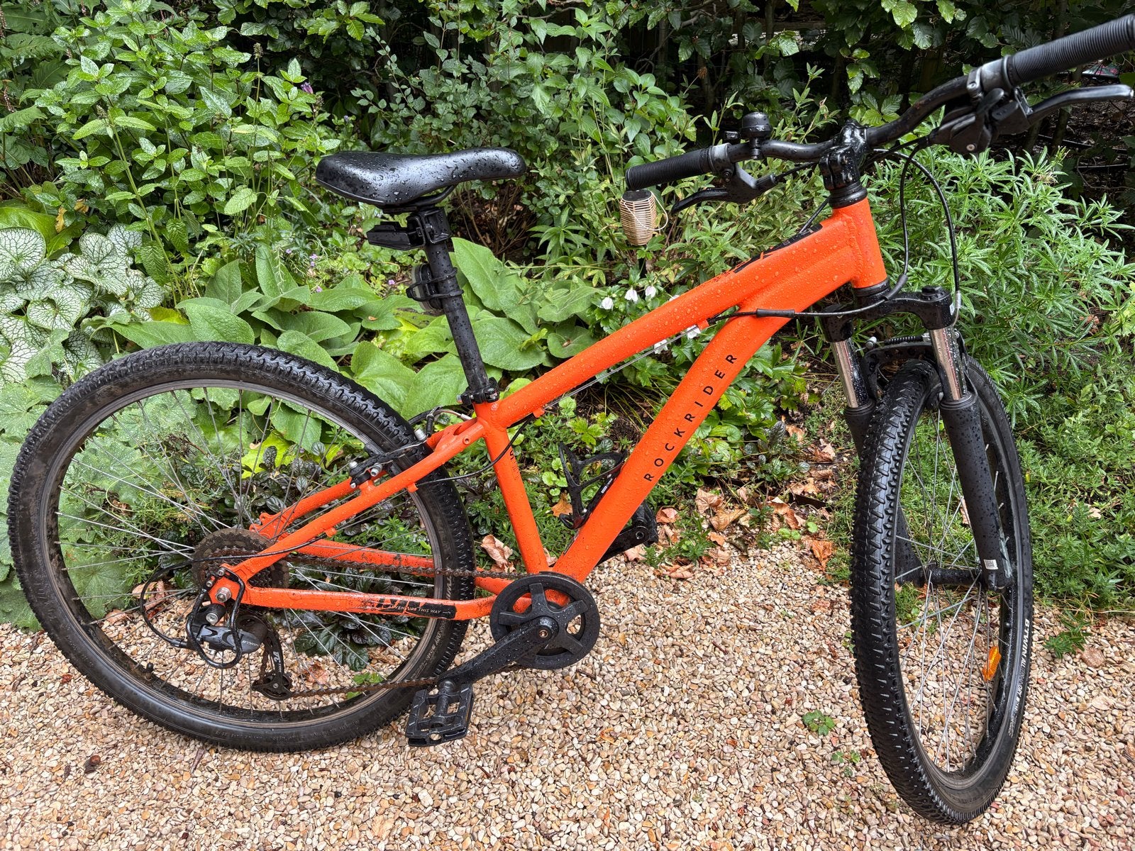 Rockrider ST 500 Mountainbike - Oranje, Gebruikt, Hardtail, 49 tot 53 cm, Ophalen