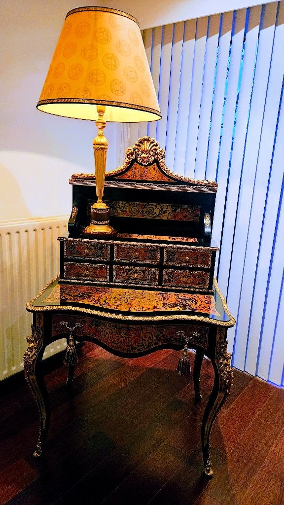 Uitzonderlijke Secretaire afgewerkt in marqueterie, Ophalen