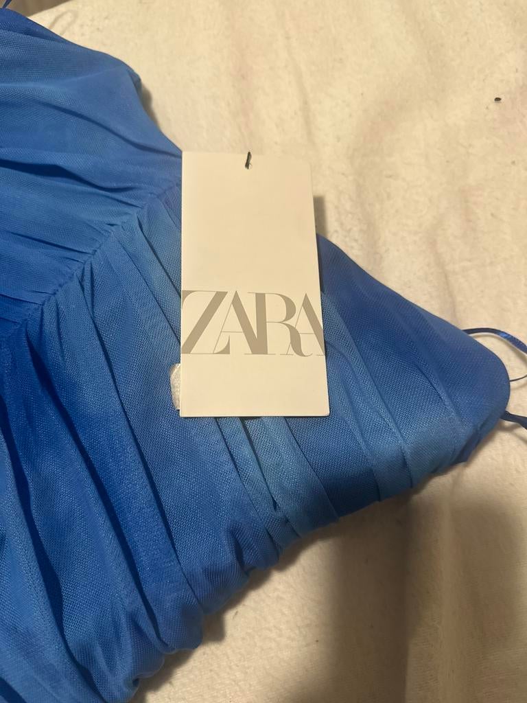 Zara jurkje nieuw met kaartje, Ophalen, Nieuw, Blauw, Boven de knie
