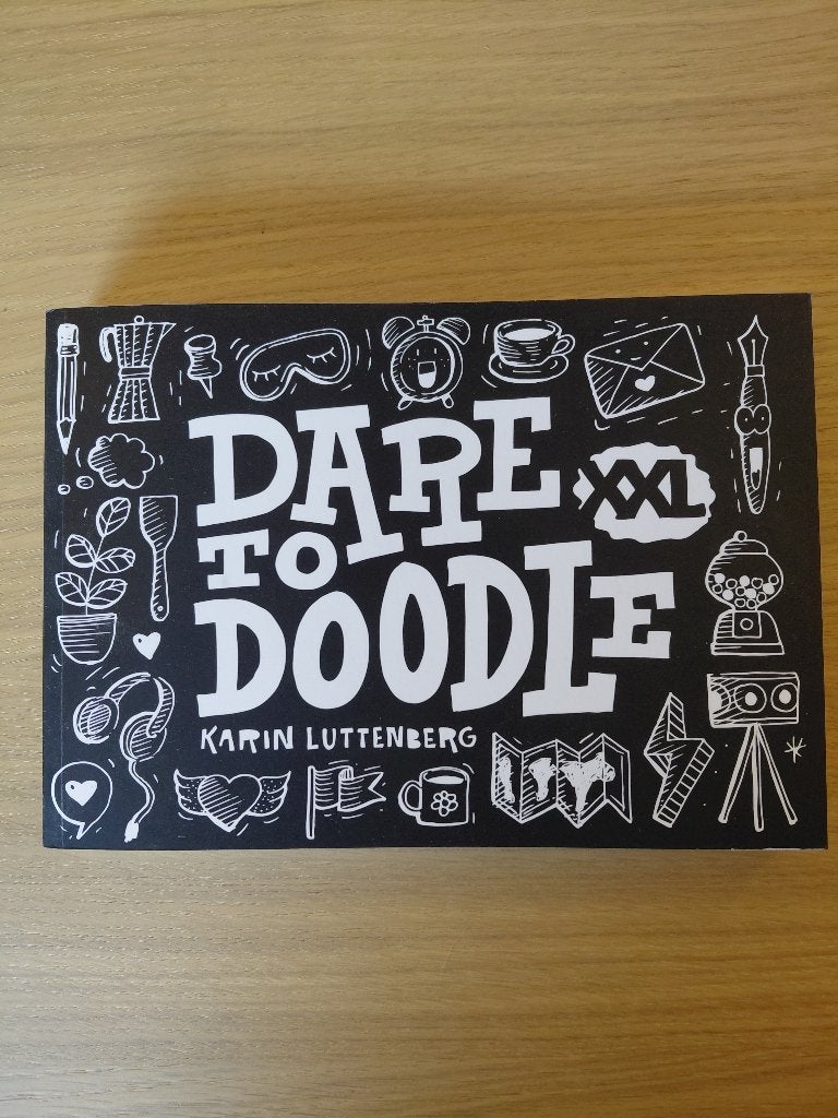 Dare to doodle XXL - Karin Luttenberg, Verzenden, Nieuw, Tekenen en Schilderen, Karin Luttenberg